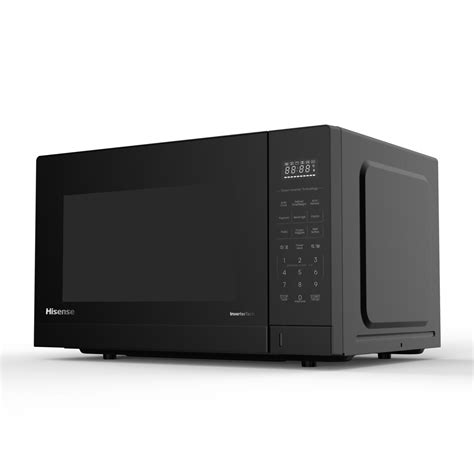 Hisense H45MOBS5XV 45L Inverter Tech Microwave; 10 microwave power levels; 99’99’mins cooking timer; White LED display; Defrost function; Cooking end signal; Stop/cancel function; 24 auto menu incl reheat function; Grey cavity; Stainless steel front part; Black exterior; Inverter tech. Save electricity; Speed Cooking